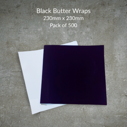 Cheeselinks Black Butter Wraps 230mm